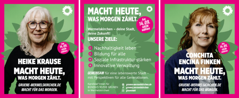 Grüne Kandidat*innen zur Kommunalwahl