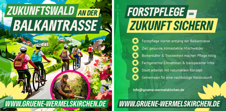 Zukunftswald an der Balkantrasse
