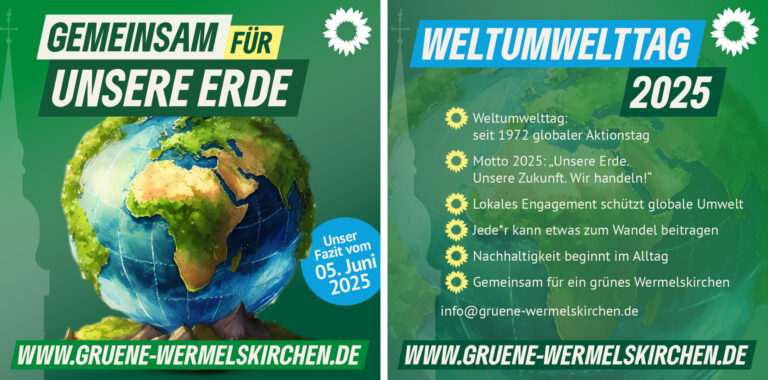 Unsere Erde. Unsere Zukunft. Wir handeln!