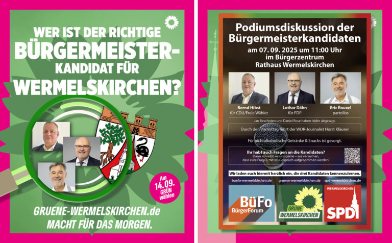 Frühschoppen mit den Bürgermeisterkandidaten