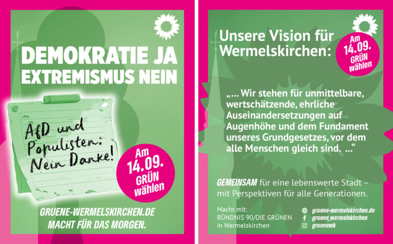 Demokratie ja – Extremismus nein