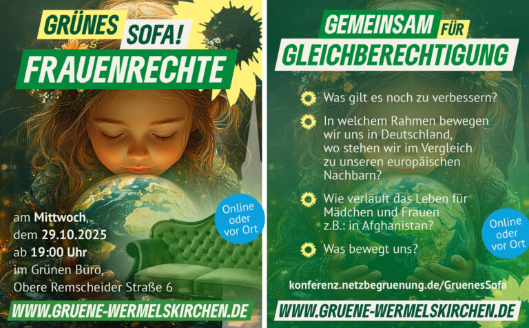 Grünes Sofa – Frauenrechte