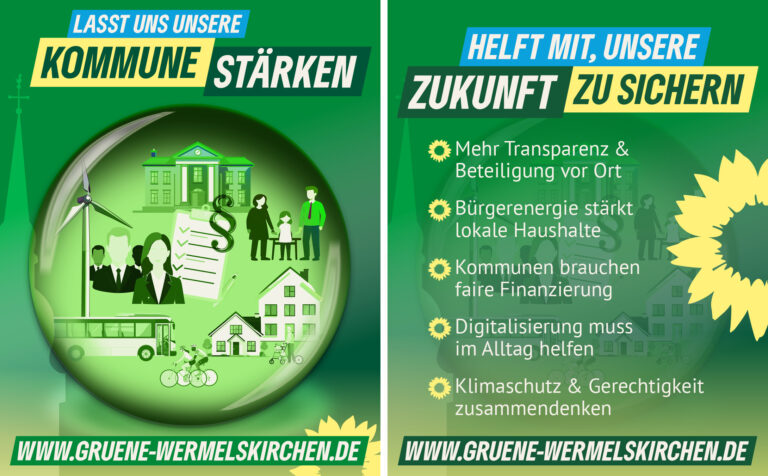 Lasst uns unsere Kommune stärken