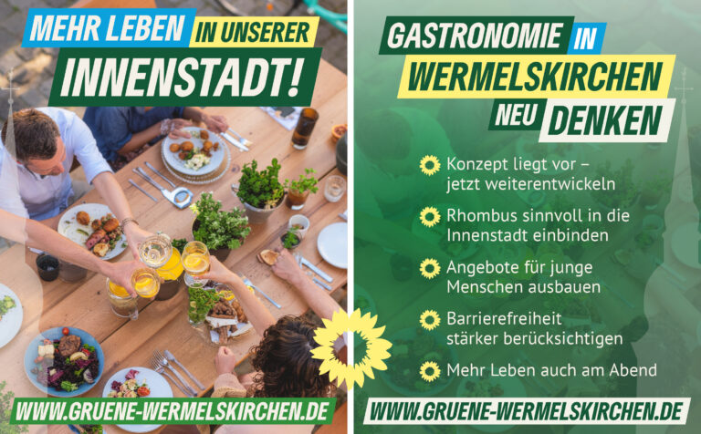 Mehr Leben in unserer Innenstadt!