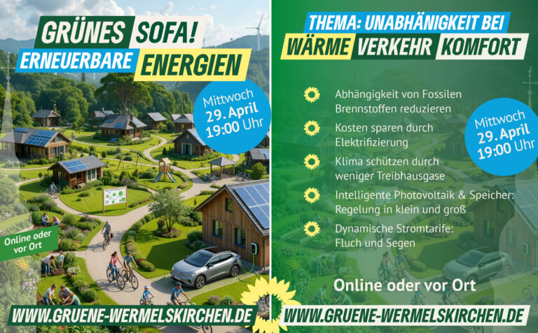 Unabhängigkeit bei Wärme, Verkehr, Komfort