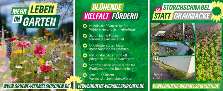Mehr Leben im Garten