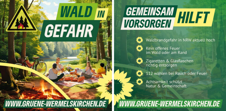 Wald in Gefahr