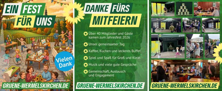 Ein Fest für uns