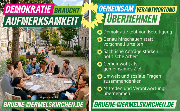 Demokratie braucht Aufmerksamkeit